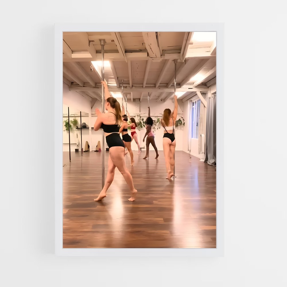 Poster Pole dancing – affiche Danse (vue 3)